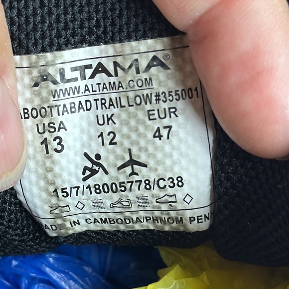 (W4) Altama Aboottabad Trail Runner Men's Low Top Combat Tactical Boots, Sz 13 - Picture 10 of 10